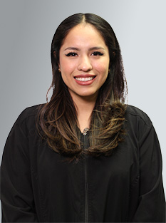 Front office staff member Ana