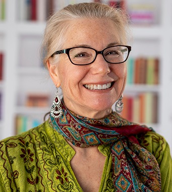 Smiling older woman